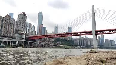 重庆大桥延迟拍摄视频视频的预览图